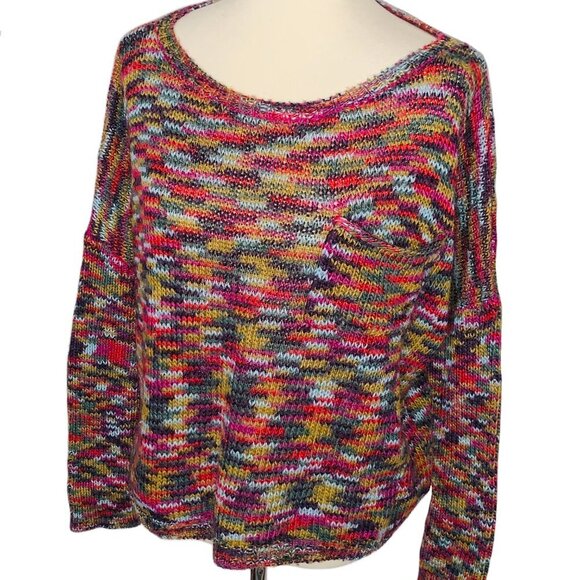Roxy Multicolor Front Pocket Sweater - Picture 8 of 8